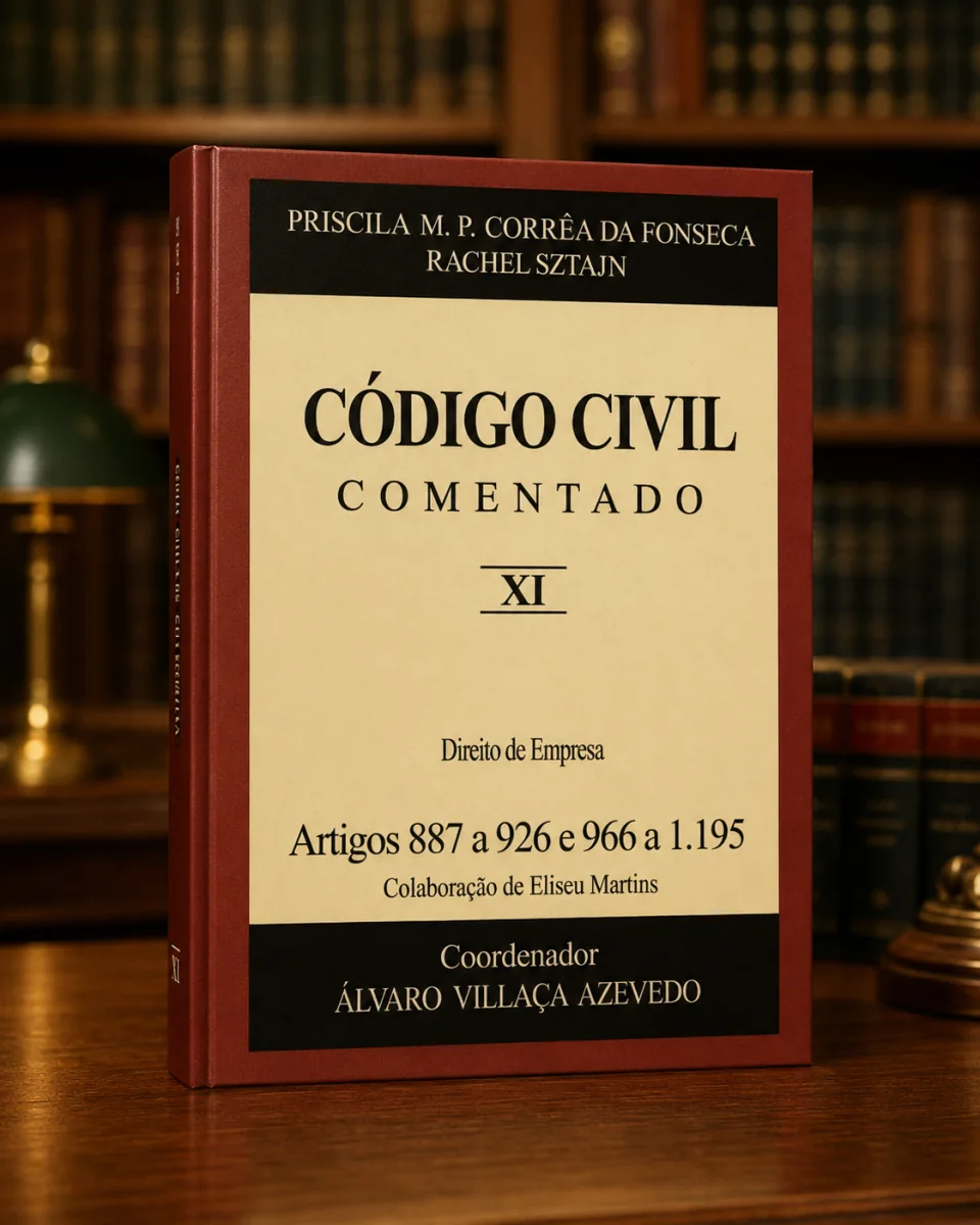 Capa de Código Civil Comentado XI — Direito de Empresa - artigos 887 a 926 e 966 a 1195.