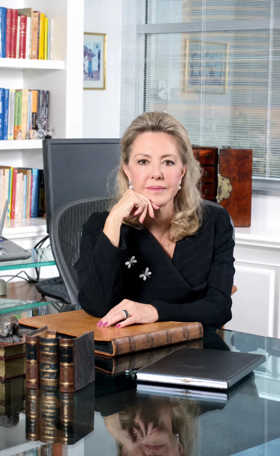 Dra. Priscila M.P. Corrêa da Fonseca em seu escritório.
